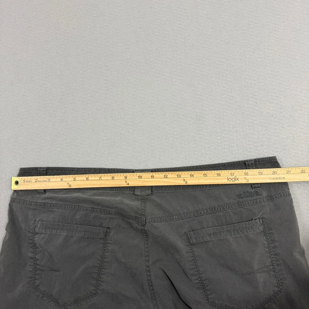 KUHL Pants Men's 40x32 Gray Slax Uberkuhl Stretch Casual Outdoor Hiking Tactica